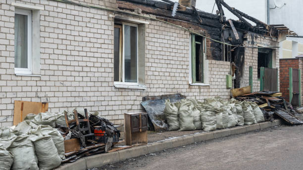 Professional Smoke Damage Removal technician working in Vermillion, MN